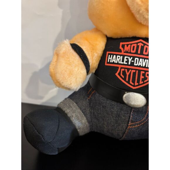 Vintage Harley Davidson plush pig Harley hog 1993 - Picture 5 of 13